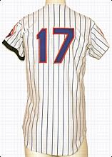 1975-1976 Felix Millan NY Mets Game-Used & Autographed Home Jersey (JSA) (Stengel Arm Band)

